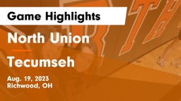 North Union  vs Tecumseh  Game Highlights - Aug. 19, 2023