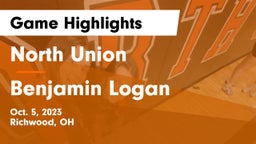 North Union  vs Benjamin Logan  Game Highlights - Oct. 5, 2023
