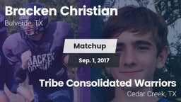 Matchup: Bracken Christian vs. Tribe Consolidated Warriors 2017