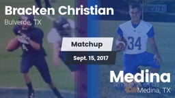 Matchup: Bracken Christian vs. Medina  2017