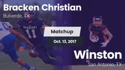 Matchup: Bracken Christian vs. Winston  2017
