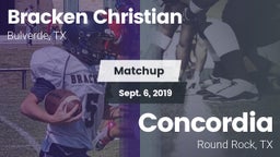 Matchup: Bracken Christian vs. Concordia  2019