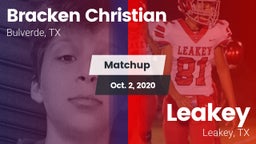 Matchup: Bracken Christian vs. Leakey  2020
