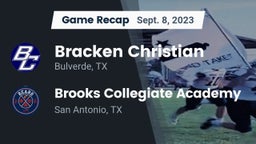 Recap: Bracken Christian  vs. Brooks Collegiate Academy 2023
