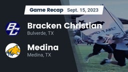 Recap: Bracken Christian  vs. Medina  2023