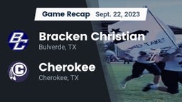 Recap: Bracken Christian  vs. Cherokee  2023