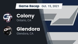 Recap: Colony  vs. Glendora  2021