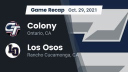 Recap: Colony  vs. Los Osos  2021