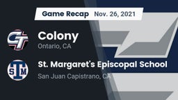 Recap: Colony  vs. St. Margaret's Episcopal School 2021