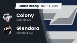Recap: Colony  vs. Glendora  2022