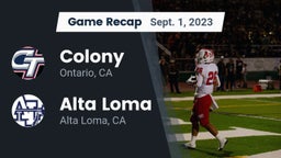Recap: Colony  vs. Alta Loma  2023
