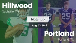 Matchup: Hillwood vs. Portland  2018
