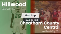 Matchup: Hillwood vs. Cheatham County Central  2018