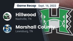 Recap: Hillwood  vs. Marshall County  2022