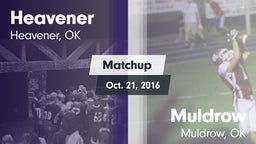 Matchup: Heavener vs. Muldrow  2016