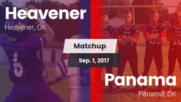 Matchup: Heavener vs. Panama  2017