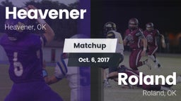 Matchup: Heavener vs. Roland  2017