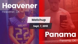 Matchup: Heavener vs. Panama  2018