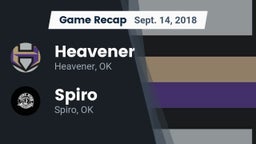 Recap: Heavener  vs. Spiro  2018
