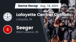 Recap: Lafayette Central Catholic  vs. Seeger  2023