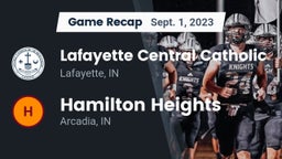 Recap: Lafayette Central Catholic  vs. Hamilton Heights  2023