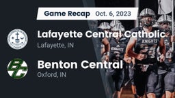 Recap: Lafayette Central Catholic  vs. Benton Central  2023