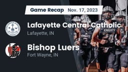 Recap: Lafayette Central Catholic  vs. Bishop Luers  2023