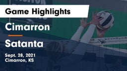 Cimarron  vs Satanta  Game Highlights - Sept. 28, 2021