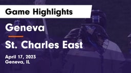 Geneva  vs St. Charles East  Game Highlights - April 17, 2023