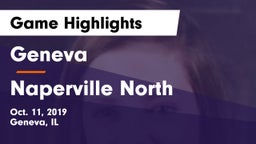 Geneva  vs Naperville North Game Highlights - Oct. 11, 2019