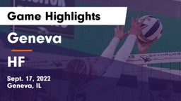 Geneva  vs HF Game Highlights - Sept. 17, 2022