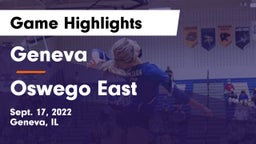 Geneva  vs Oswego East Game Highlights - Sept. 17, 2022