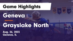 Geneva  vs Grayslake North Game Highlights - Aug. 26, 2023