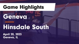 Geneva  vs Hinsdale South  Game Highlights - April 20, 2023