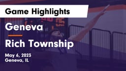 Geneva  vs Rich Township Game Highlights - May 6, 2023