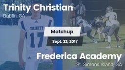Matchup: Trinity Christian vs. Frederica Academy  2017