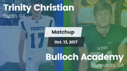 Matchup: Trinity Christian vs. Bulloch Academy  2017