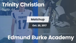 Matchup: Trinity Christian vs. Edmund Burke Academy 2017