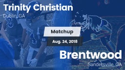 Matchup: Trinity Christian vs. Brentwood  2018
