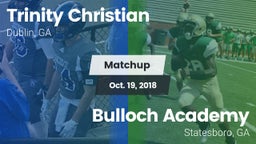 Matchup: Trinity Christian vs. Bulloch Academy 2018