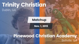Matchup: Trinity Christian vs. Pinewood Christian Academy 2019
