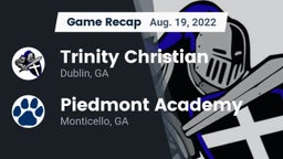 Recap: Trinity Christian  vs. Piedmont Academy  2022