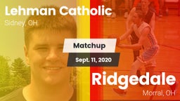 Matchup: Lehman Catholic vs. Ridgedale  2020