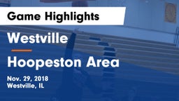 Westville  vs Hoopeston Area  Game Highlights - Nov. 29, 2018