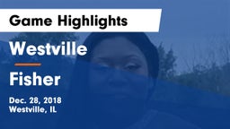 Westville  vs Fisher  Game Highlights - Dec. 28, 2018