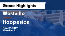 Westville  vs Hoopeston Game Highlights - Nov. 27, 2019