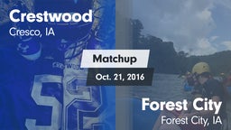 Matchup: Crestwood High vs. Forest City  2016