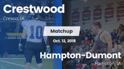 Matchup: Crestwood High vs. Hampton-Dumont  2018