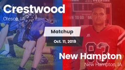 Matchup: Crestwood High vs. New Hampton  2019