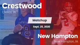 Matchup: Crestwood High vs. New Hampton  2020